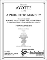 A Promise to Stand By - Score Only band score cover
